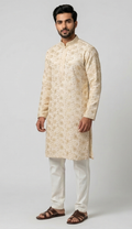 MLS PRINTED KURTA PAJAMA