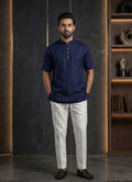 MLS PLAIN SHORT KURTA H/S