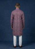 MLS PRINTED KURTA PAJAMA 2PCS