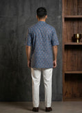 MLS PRINTED SHORT KURTA H/S