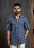 MLS PRINTED SHORT KURTA H/S