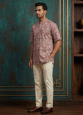 MLS PRINTED SHORT KURTA H/S