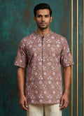 MLS PRINTED SHORT KURTA H/S