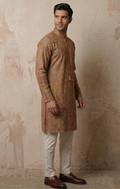 MLS EMBROIDERED KURTA PAJAMA