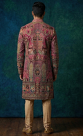 MLS EMBROIDERED KURTA PAJAMA
