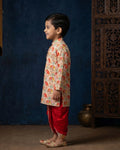 MLS KIDS KURTA DHOTI SET 2PCS