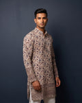 MLS EMBROIDERED KURTA PAJAMA