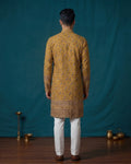 MLS EMBROIDERED KURTA PAJAMA