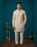 MLS EMBROIDERED KURTA PAJAMA