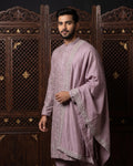 MLS EMBROIDERED KURTA PAJAMA 2PCS