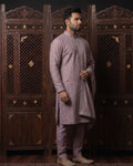 MLS EMBROIDERED KURTA PAJAMA 2PCS