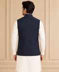 Jute Blend Solid & Plain Jawahar Jacket 1Pc Kanishk