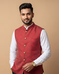 MLS PRINTED JAWAHAR JACKET 1PC