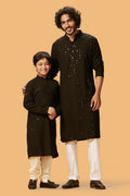 MLS KIDS CHIKANKARI KURTA PAJAMA