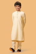 MLS KIDS CHIKANKARI KURTA PAJAMA