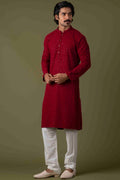 MLS CHIKANKARI KURTA PAJAMA
