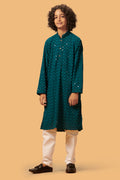 MLS KIDS CHIKANKARI KURTA PAJAMA