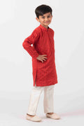 MLS KIDS PRINTED KURTA PAJAMA