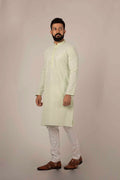 MLS Georgette Chikan Kurta PAJAMA