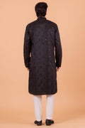 MLS EMBROIDERED KURTA PAJAMA