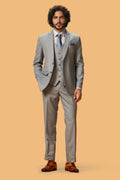 MLS BUSINESS PLAIN SUIT 3PCS