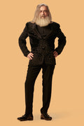 MLS VELVET TUXEDO SUIT 4PCS