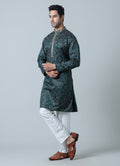 MLS EMBROIDERED KURTA PAJAMA