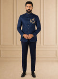 MLS EMBROIDERED JODHPURI SUIT 2 PCS