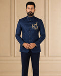 MLS EMBROIDERED JODHPURI SUIT 2 PCS