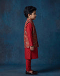 MLS KIDS KURTA JAWAHAR SET 3PCS