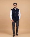 MLS VELVET JAWAHAR JACKET 1PC