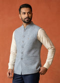 MLS PLAIN JAWAHAR JACKET 1PC