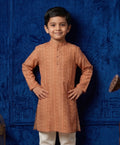 MLS PRINTED KIDS KURTA PAJAMA