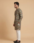 MLS PRINTED KURTA PAJAMA