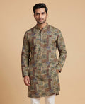 MLS PRINTED KURTA PAJAMA