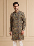 MLS PRINTED KURTA PAJAMA