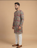 MLS PRINTED KURTA PAJAMA