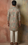 MLS PRINTED KURTA PAJAMA