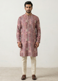 MLS PRINTED KURTA PAJAMA