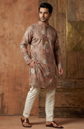 MLS PRINTED KURTA PAJAMA