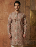 MLS PRINTED KURTA PAJAMA