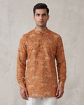 MLS PRINTED SHORT KURTA F/S