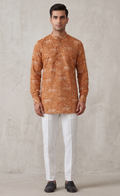 MLS PRINTED SHORT KURTA F/S