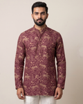 MLS PRINTED SHORT KURTA F/S