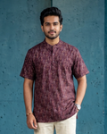 MLS PRINTED SHORT KURTA H/S