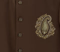 Japanese Suiting Embroidered Jodhpuri Suit 2Pc Nawab