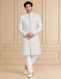 Jaquard Self Textured Indo Western 2Pc Tanmay