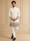 Silk Blend Embroidered Indo Western 2Pc Urvan