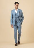 MLS BUSINESS PLAIN SUIT 3PCS