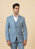 MLS BUSINESS PLAIN SUIT 3PCS